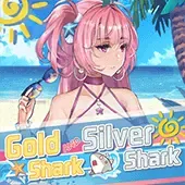 Gold Shark and Silver Shark